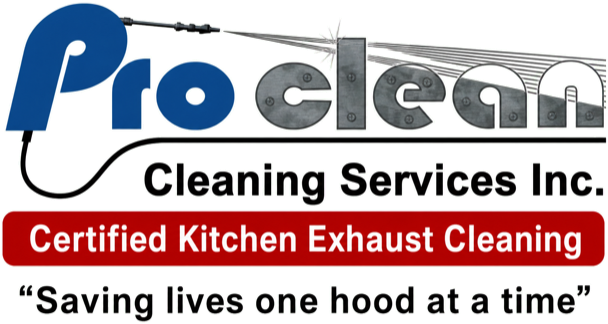 ProClean Cleaning Services Inc. — Certified Kitchen Exhaust Cleaning